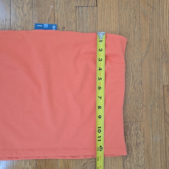 ARIZONA JEAN CO BRAND WOMEN'S JUNIOR SIZE ORANGE SUMMER STRAPLESS TUBE TOP XL - Picture 12 of 16